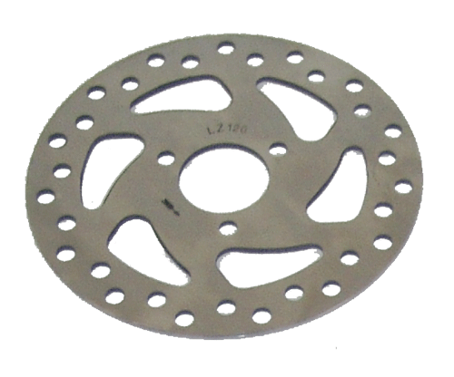 Brake Disc Rotor Type F (Cross Dia=120mm, Center Dia:26mm Bolt Pattern 3)