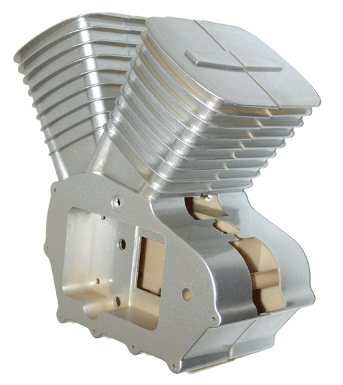 V-shape Fake Engine for FY6000HDB (Right and Left sides)