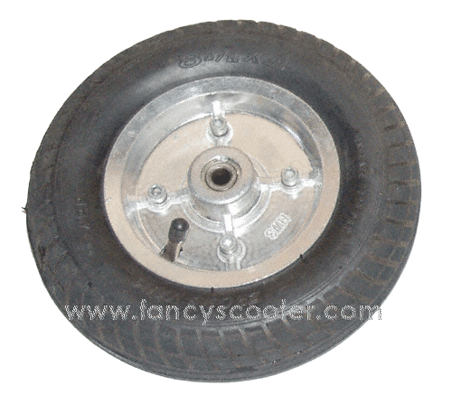 8.5" Tire Set with Hub (8.5x2)