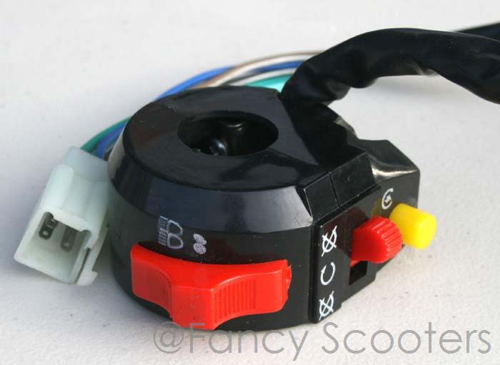 Left Side Housing for ATV125-CD-3, ATV125-CD-7, ATV150-RD-7 (5 Wires)