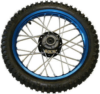 Front Wheel for GS-114, GS-134 (Rim 1.40 x 14; Tire: 2.75 x14)