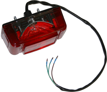 Tail Light with 3 wires for ATV125-CD-3 (12V)