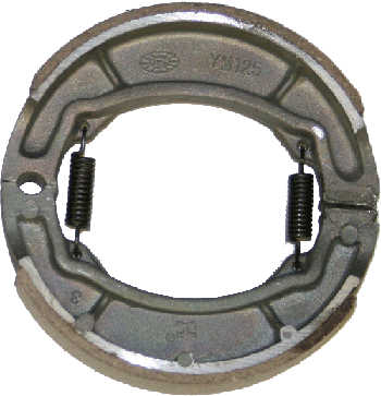 Rear Drum Brake (YM125) D=125mm/ 4.92" 