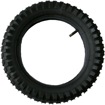 Tire Set (12.5x2.75) With Straight Valve Inner Tube