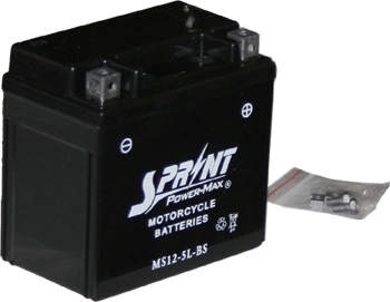 Motorcycle Battery (MS12-5L-BS)