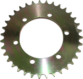 Rear Sprocket 35 Teeth, Bolt Pattern 6 for 428H Chain ATV06,07-150cc