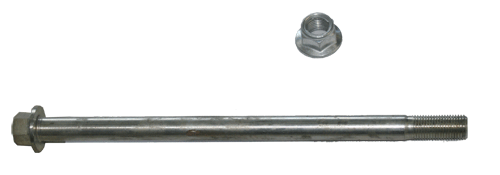 Axle with Nut (D=12mm L=220mm)