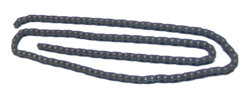 Chain (pitch=8 mm, links=72 open)